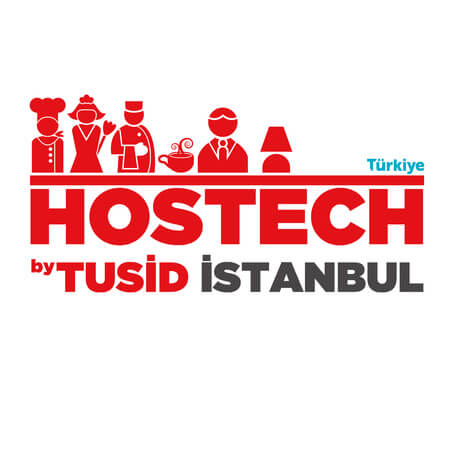 Hostech By Tusid Istanbul International Hotel, Restaurant, Cafe Gastronomy, Bakery Products And Technologies Fair logo